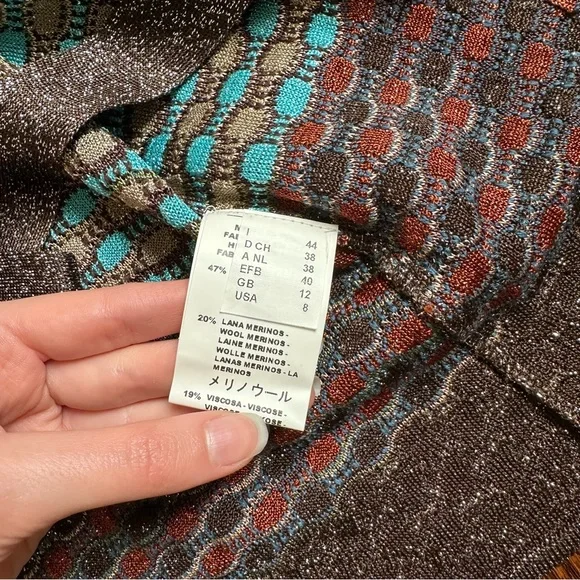 Missoni Multicolor Patterned Cardigan - Picture 4 of 6